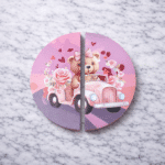 Kids Cabinet Knob & Handle New Model Taddy bear With Car (2pc set) - Image 2